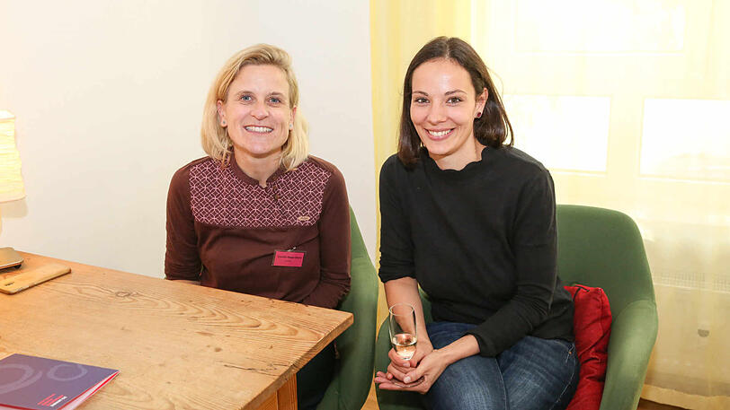 Carolin Rapp-Storz (l.) und Maria Beck.