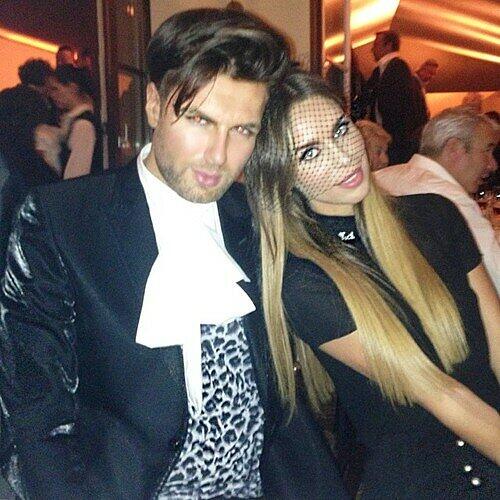 Liliana mit dem hamburger Designer Andre Borchers