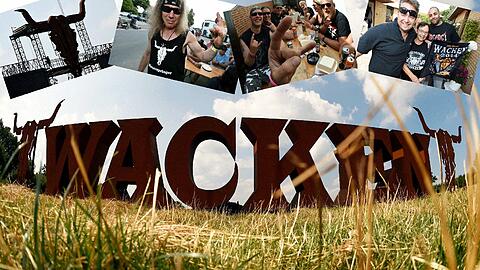 Die Vorbereitungen laufen auf Hochtouren. Am Donnerstag beginnt das legendäre Heavy-Metal-Festival in Wacken - bereits zum 25. Mal. Die ersten Metal-Fans sind auch schon da. Die ersten Bilder von Wacken 2014!