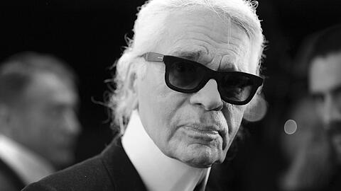 Karl Lagerfeld musste sich nicht mehr rechtfertigen.