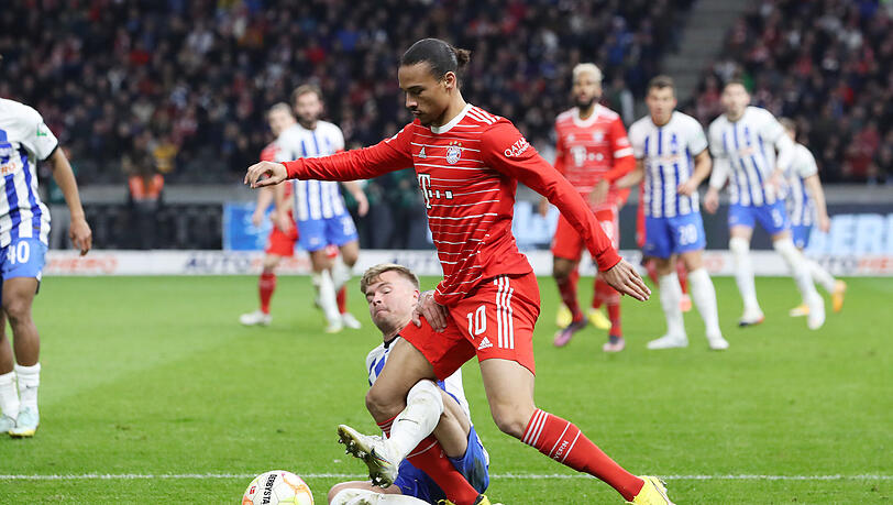 Comeback gegen die Hertha:Bayerns Leroy Sané.