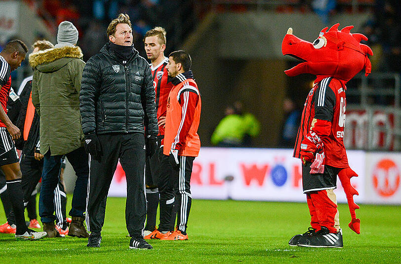 Der Trainer des FC Ingolstadt war nach dem 1:1 im Bayern-Derby gegen die Löwen angefressen.
