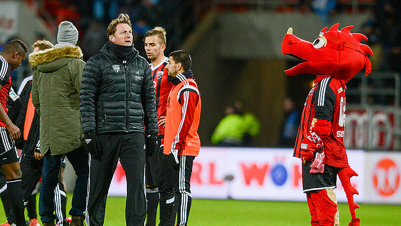 Der Trainer des FC Ingolstadt war nach dem 1:1 im Bayern-Derby gegen die Löwen angefressen.