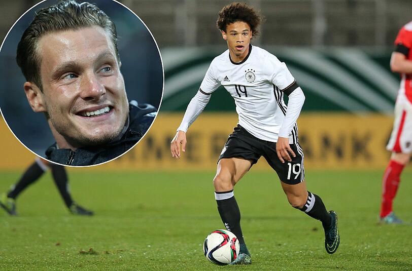 "Er hat einen guten Abschluss", sagt Marcell Jansen über Leory Sané.