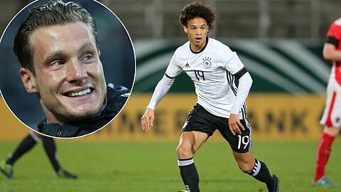 "Er hat einen guten Abschluss", sagt Marcell Jansen über Leory Sané.