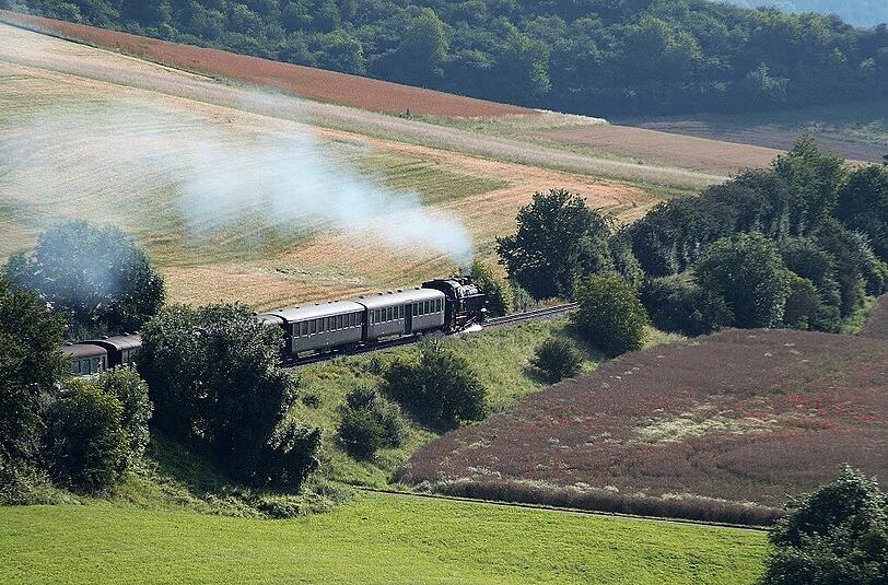 Die Sauschwänzlebahn befährt einzigartige Strecken zwischen Stühlingen und Blumberg.