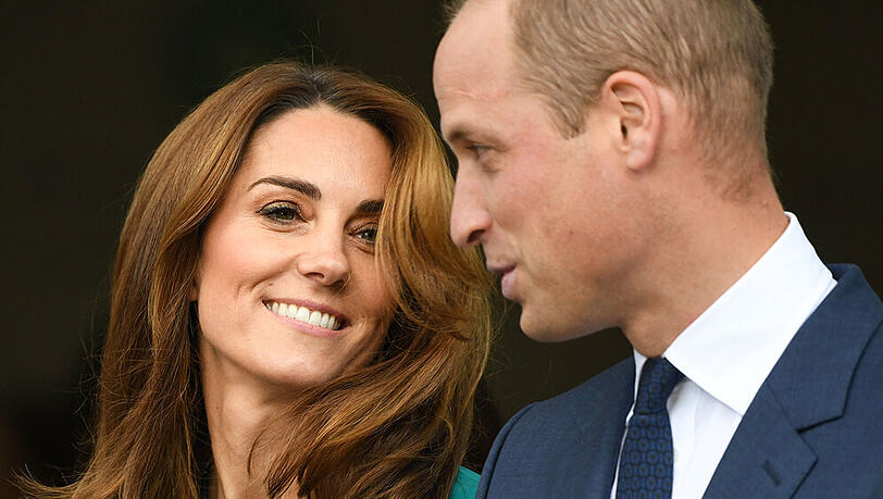 Herzogin Kate und Prinz William während eines Events in London