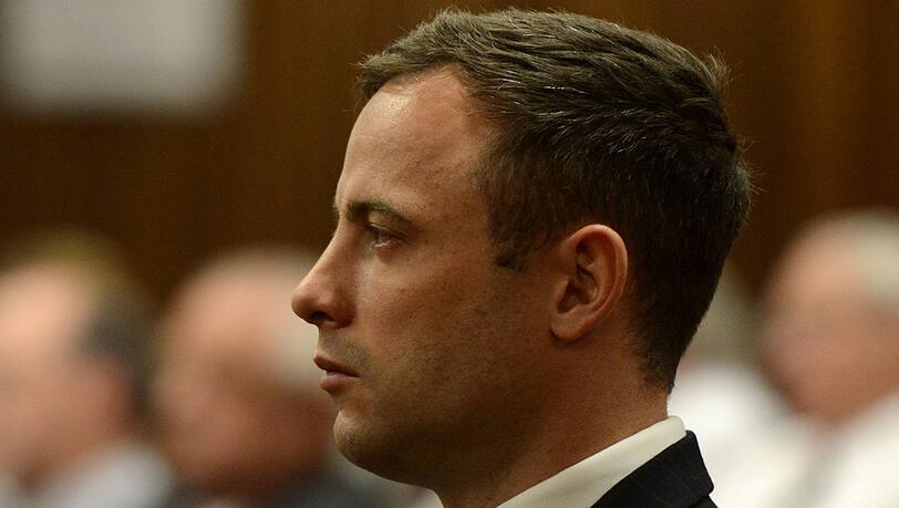 Oscar Pistorius bei den Verhandlungen 2014 vor Gericht.