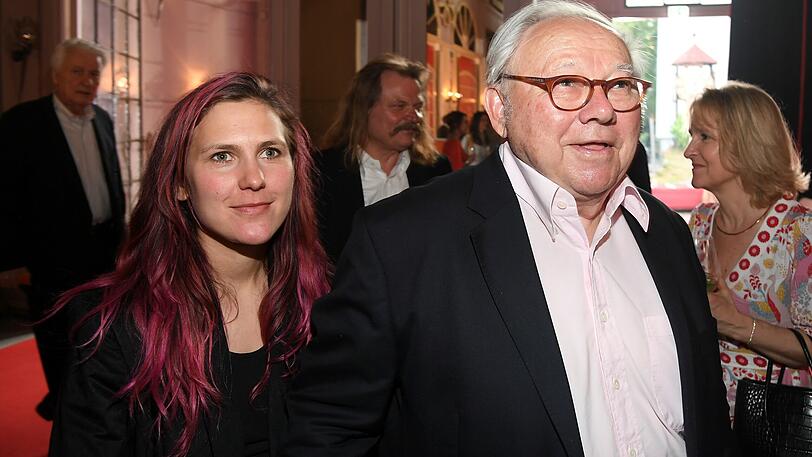 Hubert Burda mit Tochter Elisabeth Furtwängler