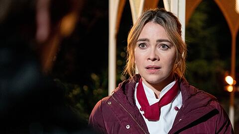 "Sturm der Liebe": Greta ist überrumpelt, als jemand aus ihrer Vergangenheit auftaucht.