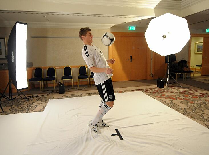 DFB-Marketingtage der Fußball-Nationalmannschaft. Die besten Bilder vom Foto-Shooting