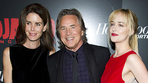 Don Johnson mit seiner Tochter Dakota (re.) und seiner Frau
