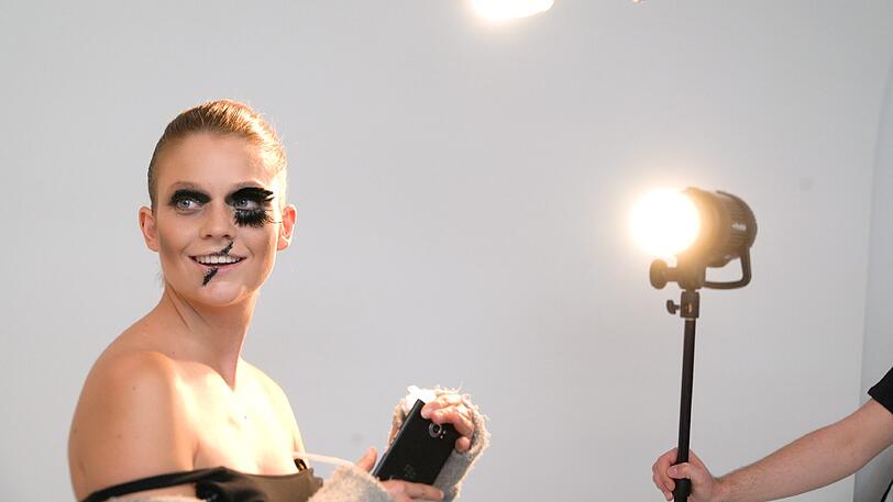 Die AZ war beim CHIC-Shooting mit Sabine Fischer dabei.