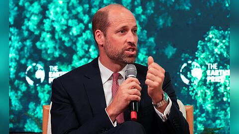 Prinz William während seines ersten Auftritts bei der diesjährigen London Climate Action Week.