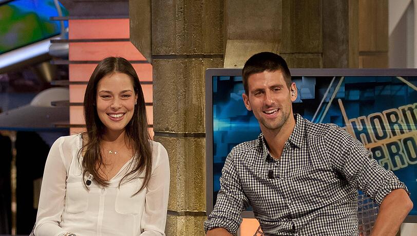 Ana Ivanovic und Novak Djokovic im Mai 2013. Die beiden Serben verbindet eine langj&auml;hrige Freundschaft.