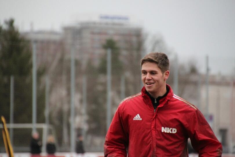 Torhüter Patrick Rakovsky ist derzeit mit der DFB-U20 unterwegs.