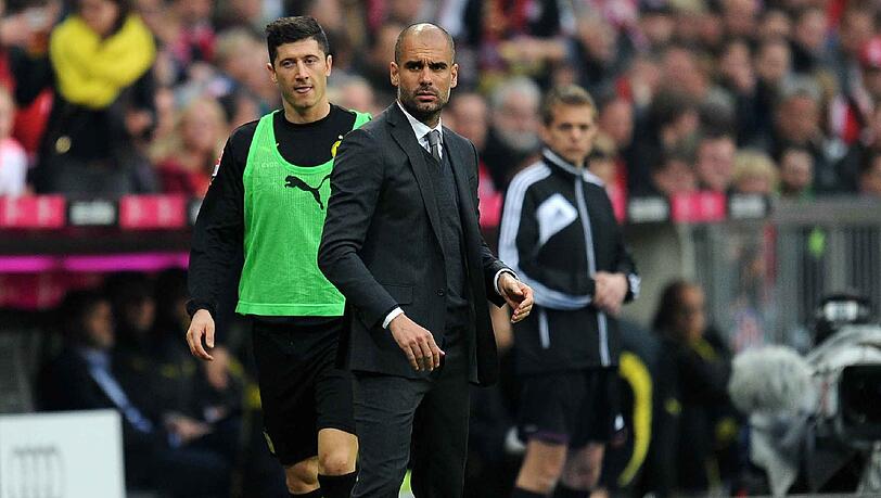 Nie wirkte Pep Guardiola so ratlos wie nach dem 0:3 gegen Dortmund. Nie wirkte Pep Guardiola so ratlos wie nach dem 0:3 gegen Dortmund.
