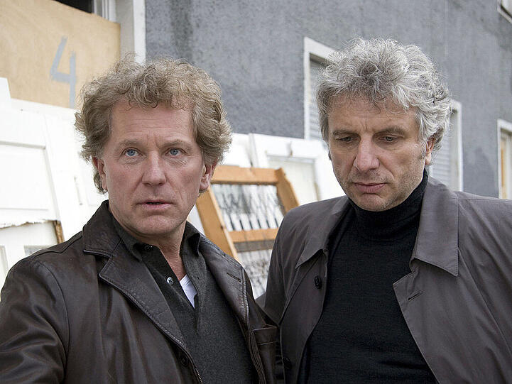 Miroslav Nemec (l.) und Udo Wachtveitl gehören zu den dienstältesten "Tatort"-Kommissaren