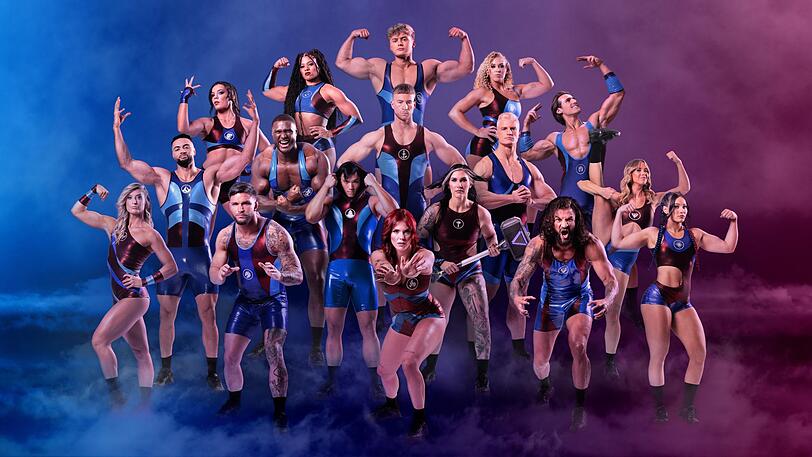 Sie sind die heimlichen Helden: 17 Gladiatorinnen und Gladiatoren mit klangvollen Namen und kr&auml;ftigen Muskeln. "Das sind absolute Biester!", urteilte Kommentator und Fachmann Frank Buschmann.
