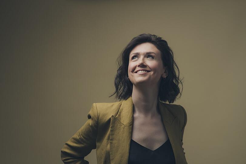 Die Dirigentin und Chorleiterin Johanna Soller.