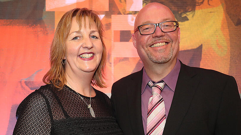 Die Initiatoren des Kurzfilmfestivals Birgit Horn und Michael Orth.