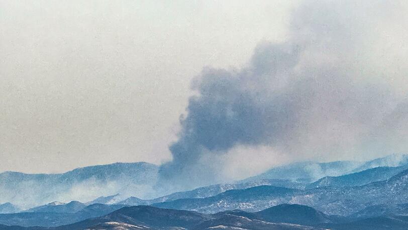 Das "Madre Fire" ist das bislang größte Feuer in Kalifornien in diesem Jahr.