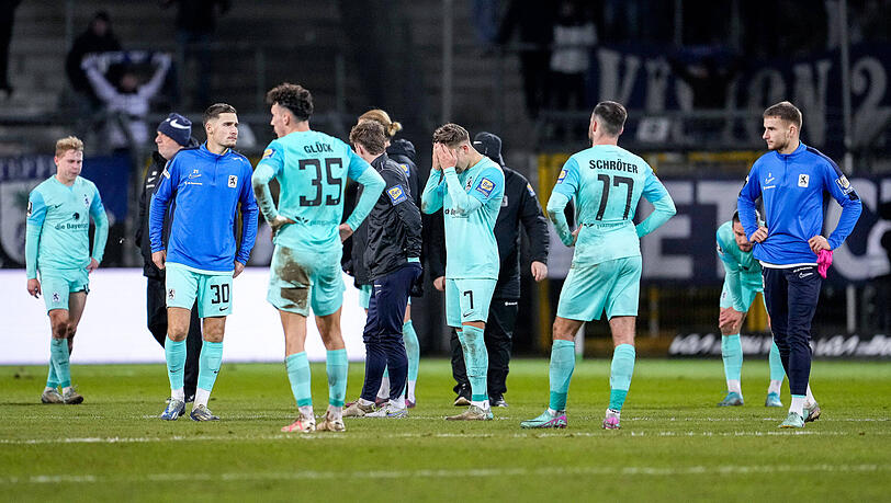 Der TSV 1860 verliert gegen Waldhof Mannheim mit 0:1.