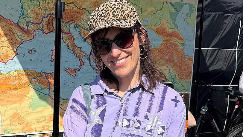 Melanie K. (41) suchte und fand einen Stuhl f&uuml;r ihre Tochter &ndash; au&szlig;erdem historische Utensilien f&uuml;r ihren Unterricht als Gestaltungslehrerin.