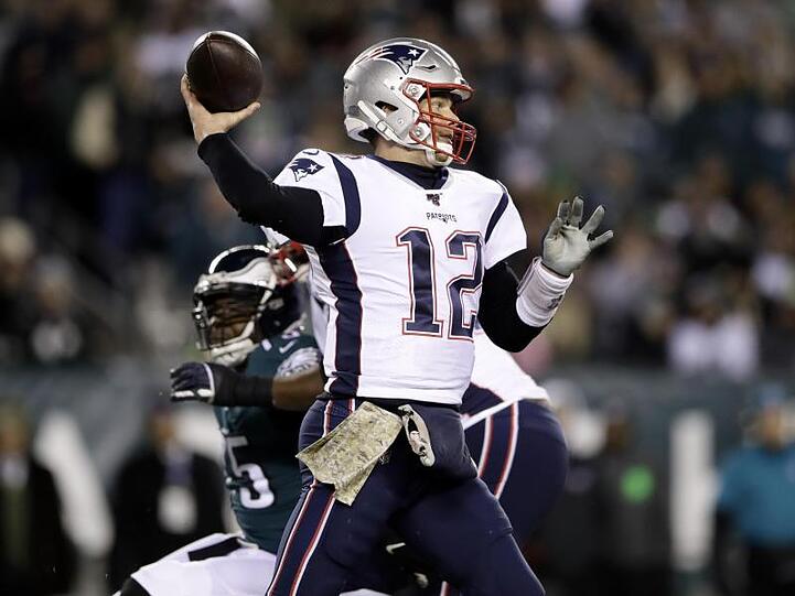 Quarterback Tom Brady führte die New England Patriots zum Sieg.