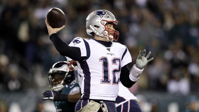 Quarterback Tom Brady führte die New England Patriots zum Sieg. Quarterback Tom Brady führte die New England Patriots zum Sieg.