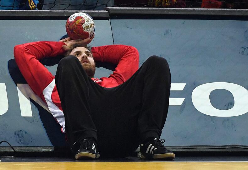 22.01.2017: Torwarte Andreas Wolff und die Totale Leere. Deutschland fliegt bei der Handball-WM im Achtelfinale überraschend gegen Katar raus.