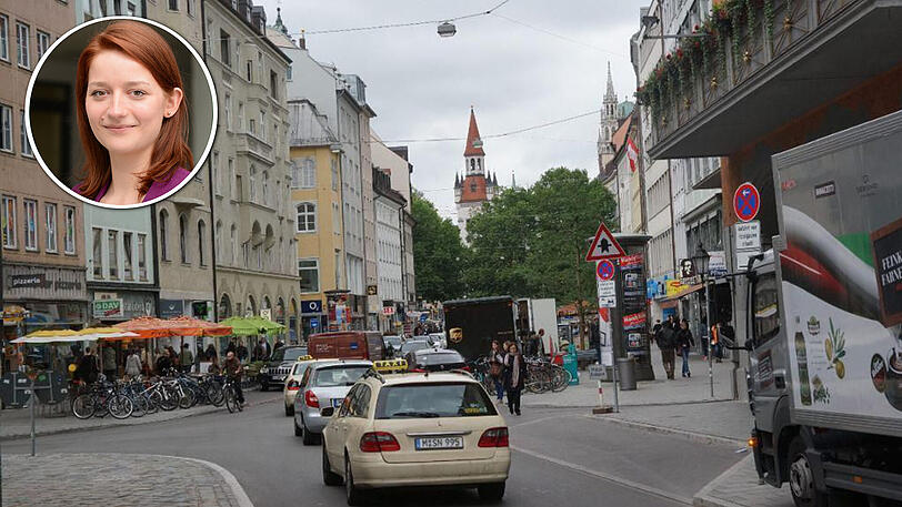 Autofrei geht anders: Blick ins Tal, wie es sich alltäglich präsentiert. (Archivbild)