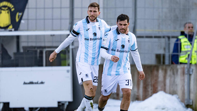 Der TSV 1860 trennt sich von Alemannia Aachen mit 2:2.