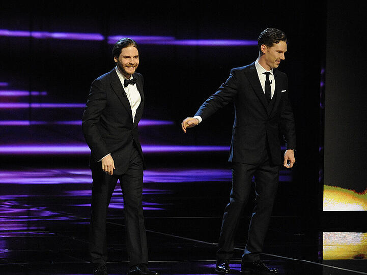 Daniel Brühl und Benedict Cumberbatch bei den Laureus World Sports Awards