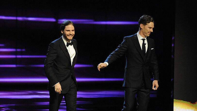 Daniel Brühl und Benedict Cumberbatch bei den Laureus World Sports Awards Daniel Brühl und Benedict Cumberbatch bei den Laureus World Sports Awards