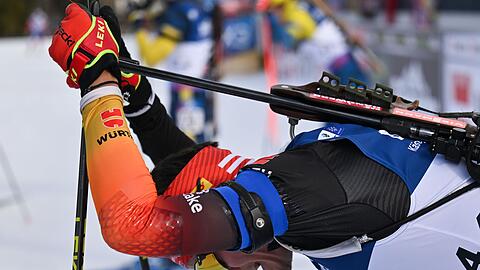 Philipp Horn war noch der Beste in der Verfolgung.