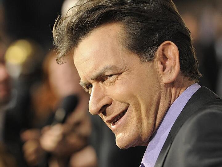 Charlie Sheen bei der Premiere von "Scary Movie V" in Los Angeles