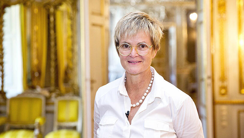 Gloria von Thurn und Taxis auf Schloss St. Emmeram in Regenburg. Gloria von Thurn und Taxis auf Schloss St. Emmeram in Regenburg.