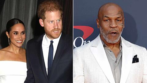 Herzogin Meghan und Prinz Harry bekommen von Ex-Boxer Mike Tysen ihr Fett weg.