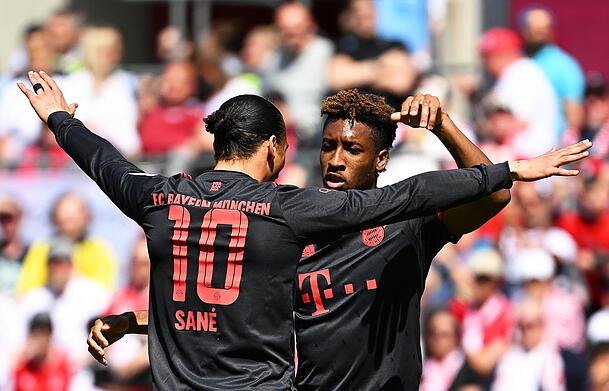 Leroy San&eacute; und Kingsley Coman haben den FC Bayern im Sommer verlassen.
