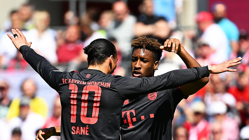 Leroy San&eacute; und Kingsley Coman haben den FC Bayern im Sommer verlassen.