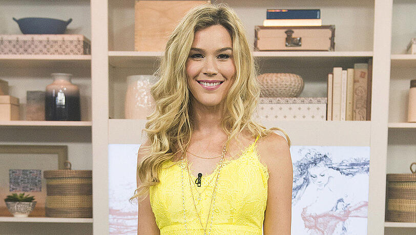 Entspannter könnte Soul-Sängerin ihren TV-Auftritt in der "The Marilyn Denis Show" wohl kaum angehen Entspannter könnte Soul-Sängerin ihren TV-Auftritt in der "The Marilyn Denis Show" wohl kaum angehen
