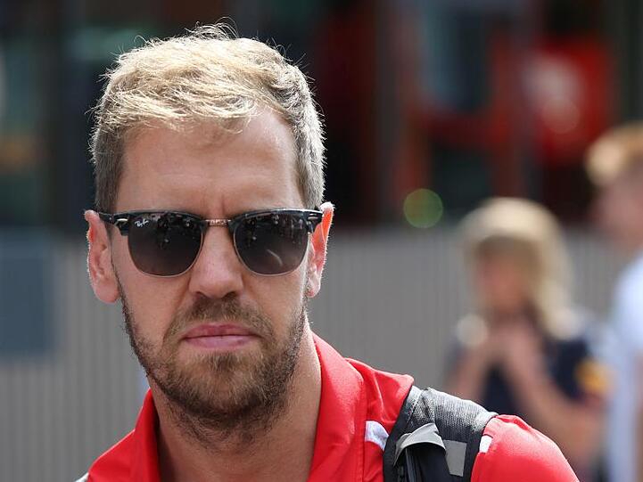 Hat wenig Hoffnungen auf einen Sieg beim Rennen in Silverstone: Sebastian Vettel.