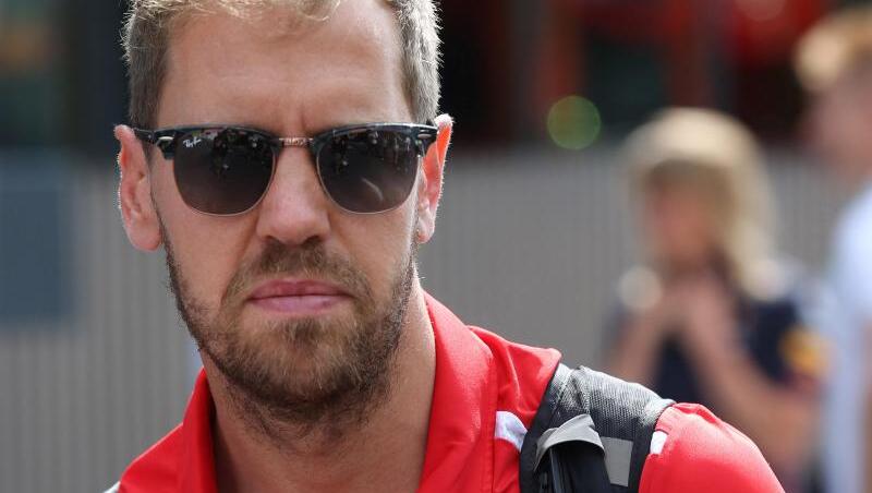 Hat wenig Hoffnungen auf einen Sieg beim Rennen in Silverstone: Sebastian Vettel. Hat wenig Hoffnungen auf einen Sieg beim Rennen in Silverstone: Sebastian Vettel.