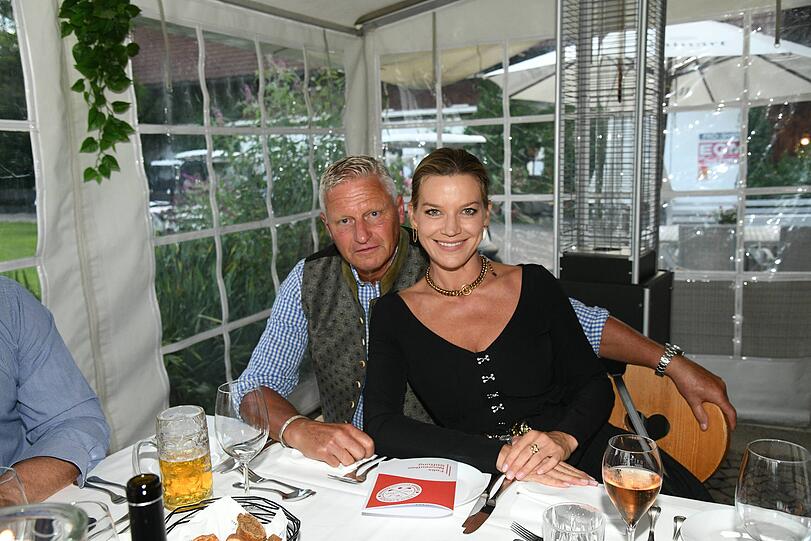 Stefan Blöcher mit Anna Posch