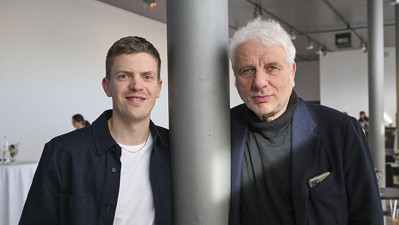 Verstehen sich "super": Die beiden "Tatort"-Kollegen Ferdinand Hofer (l.) und Udo Wachtveitl freuen sich auf einen fröhlichen Austausch beim BR Brunch im Literaturhaus.