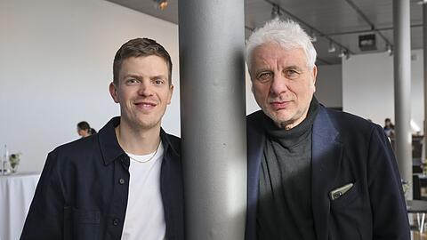 Verstehen sich "super": Die beiden "Tatort"-Kollegen Ferdinand Hofer (l.) und Udo Wachtveitl freuen sich auf einen fröhlichen Austausch beim BR Brunch im Literaturhaus.
