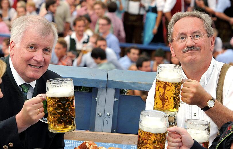 Horst Seehofer und Christian Ude: Die Wiesn bleibt aber politikfrei Zone