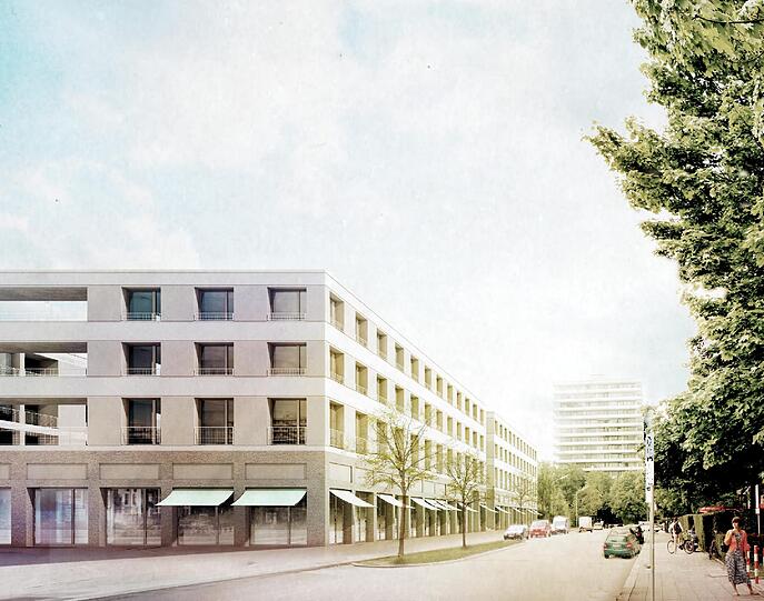 In der Schwabinger Isoldenstraße wird die Gewofag 70 Wohnungen bauen.