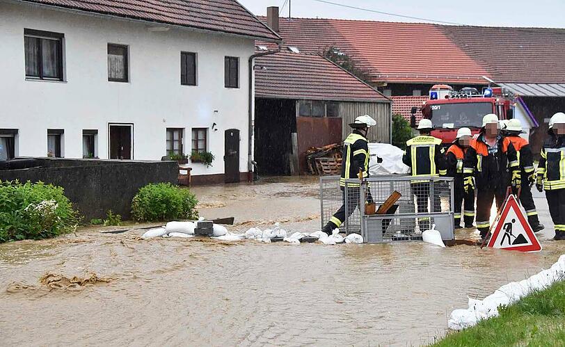 Sehen Sie hier weitere Bilder vom Unwetter im Landkreis Erding.